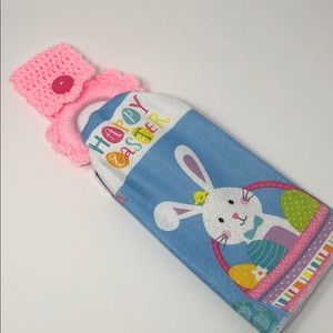 Easter kitchen towel hanger set 🐣 🐇